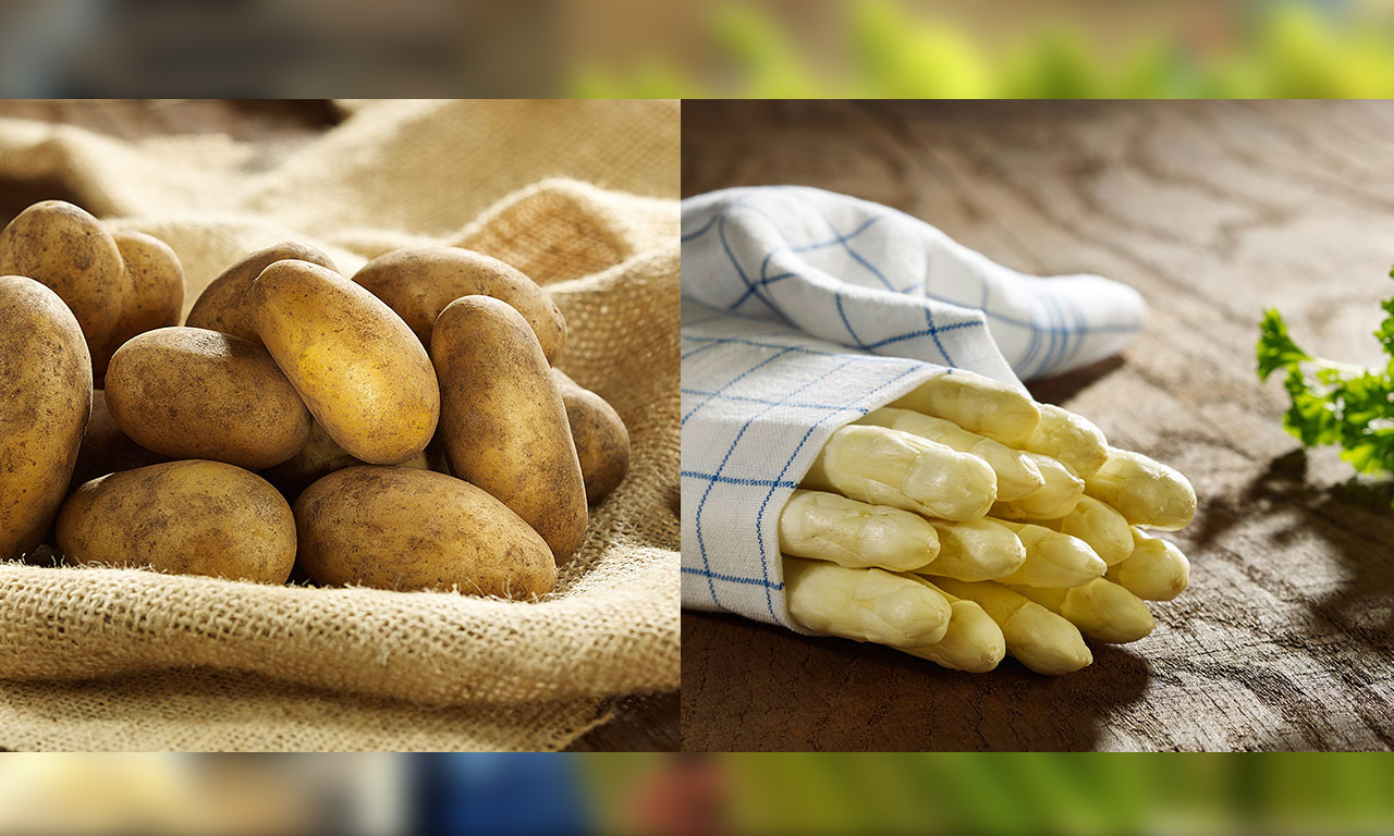 Kartoffen und Spargel bei Steinkrögers Hof