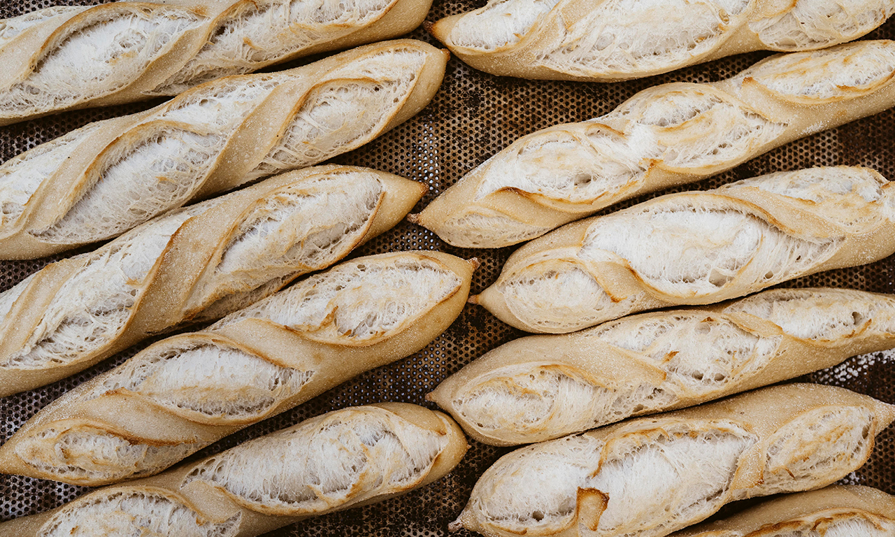 Baguette in der Conditorei Kraume